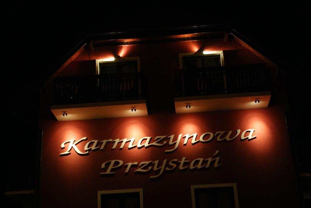 Willa Karmazynowa Przystan Międzywodzie Kültér fotó